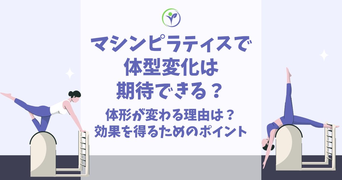 マシンピラティス 体型変化