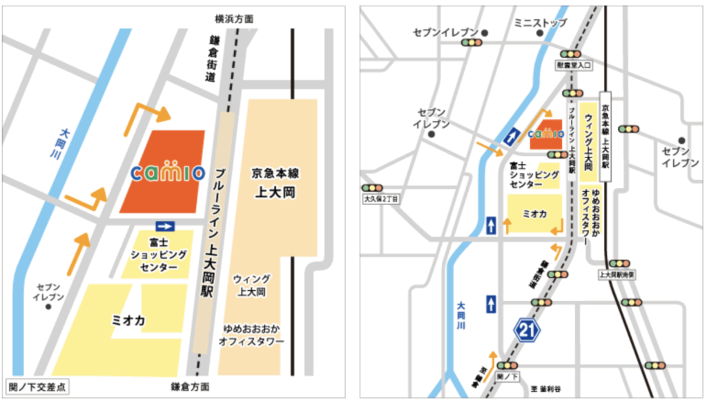 camio公式HPアクセス